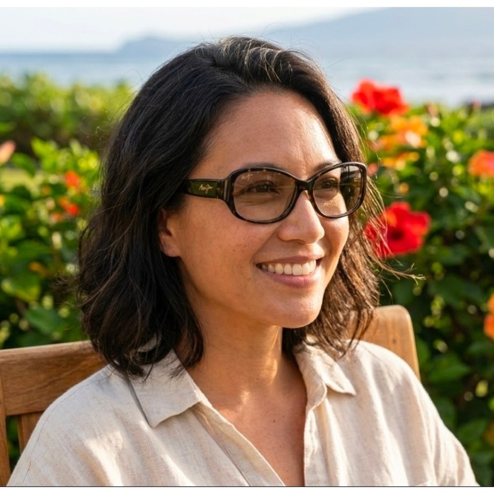 Maui Jim Nalani Dark Tortoise‎ Butterfly Glasses Frames 61-16-126 MJ295-10